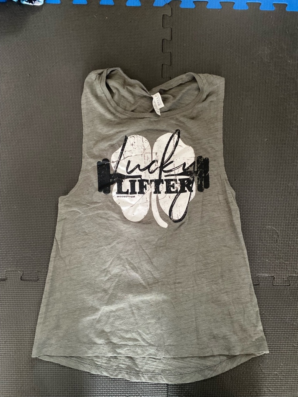 Wodbottom muscle tank, S
